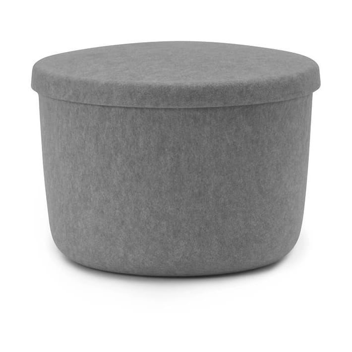 Hide Storage pouf petit - Gris - Normann Copenhagen