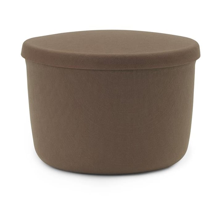 Hide Storage pouf petit - Marron - Normann Copenhagen