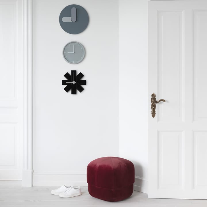 Horloge murale Watch me, noir Normann Copenhagen