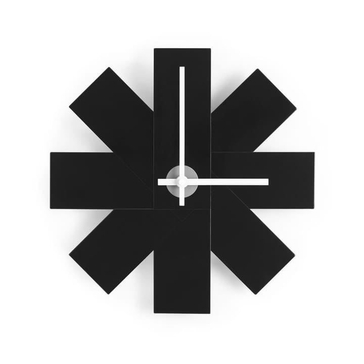 Horloge murale Watch me, noir Normann Copenhagen