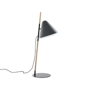 Lampadaire Hello - grey, structure en hêtre - Normann Copenhagen