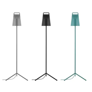 Lampadaire Stage - black, acier revêtu par poudre - Normann Copenhagen
