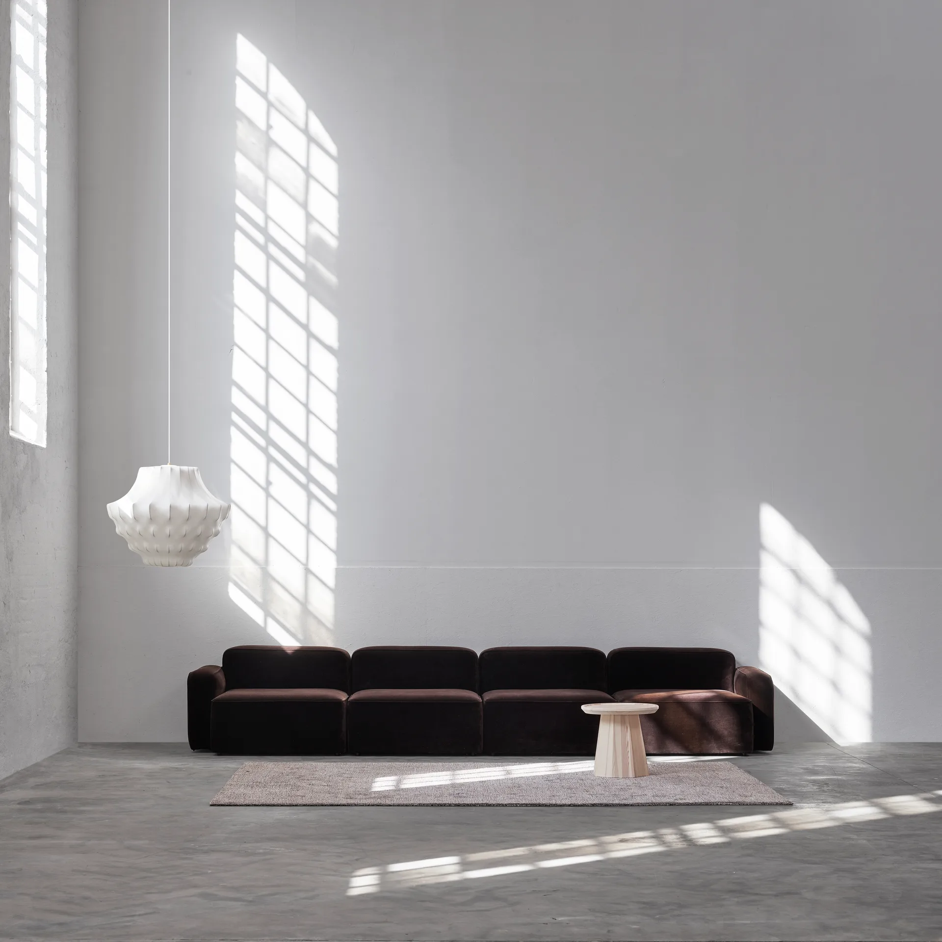 Lampe à suspension Phantom Grand, Blanc Normann Copenhagen