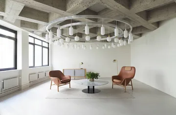 Lampe Amp grande - blanc - Normann Copenhagen