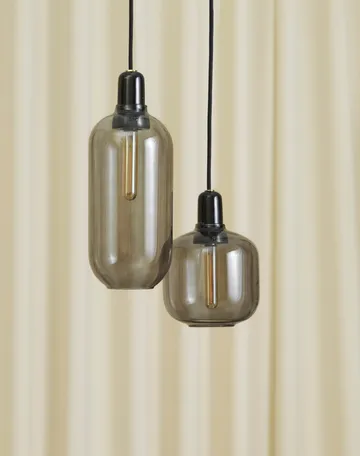 Lampe Amp grande - gris-noir - Normann Copenhagen