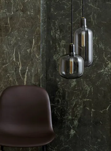 Lampe Amp grande - gris-noir - Normann Copenhagen