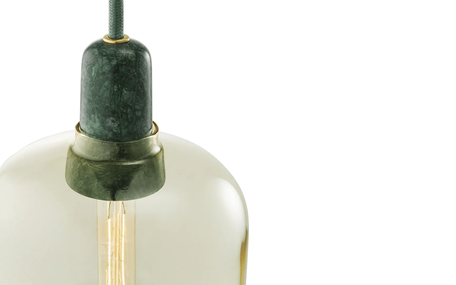 Lampe Amp grande, or-vert Normann Copenhagen