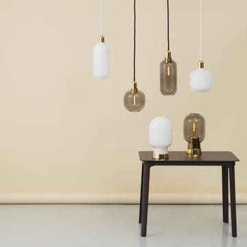 Lampe Amp petite - Blanc-laiton - Normann Copenhagen