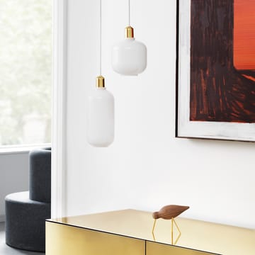 Lampe Amp petite - Blanc-laiton - Normann Copenhagen