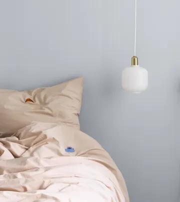Lampe Amp petite - Blanc-laiton - Normann Copenhagen