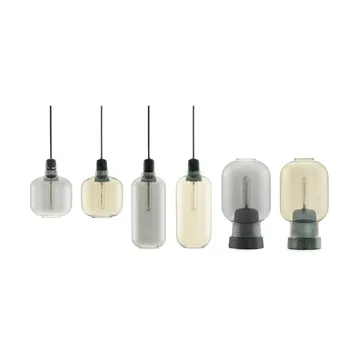 Lampe Amp petite - gris-noir - Normann Copenhagen