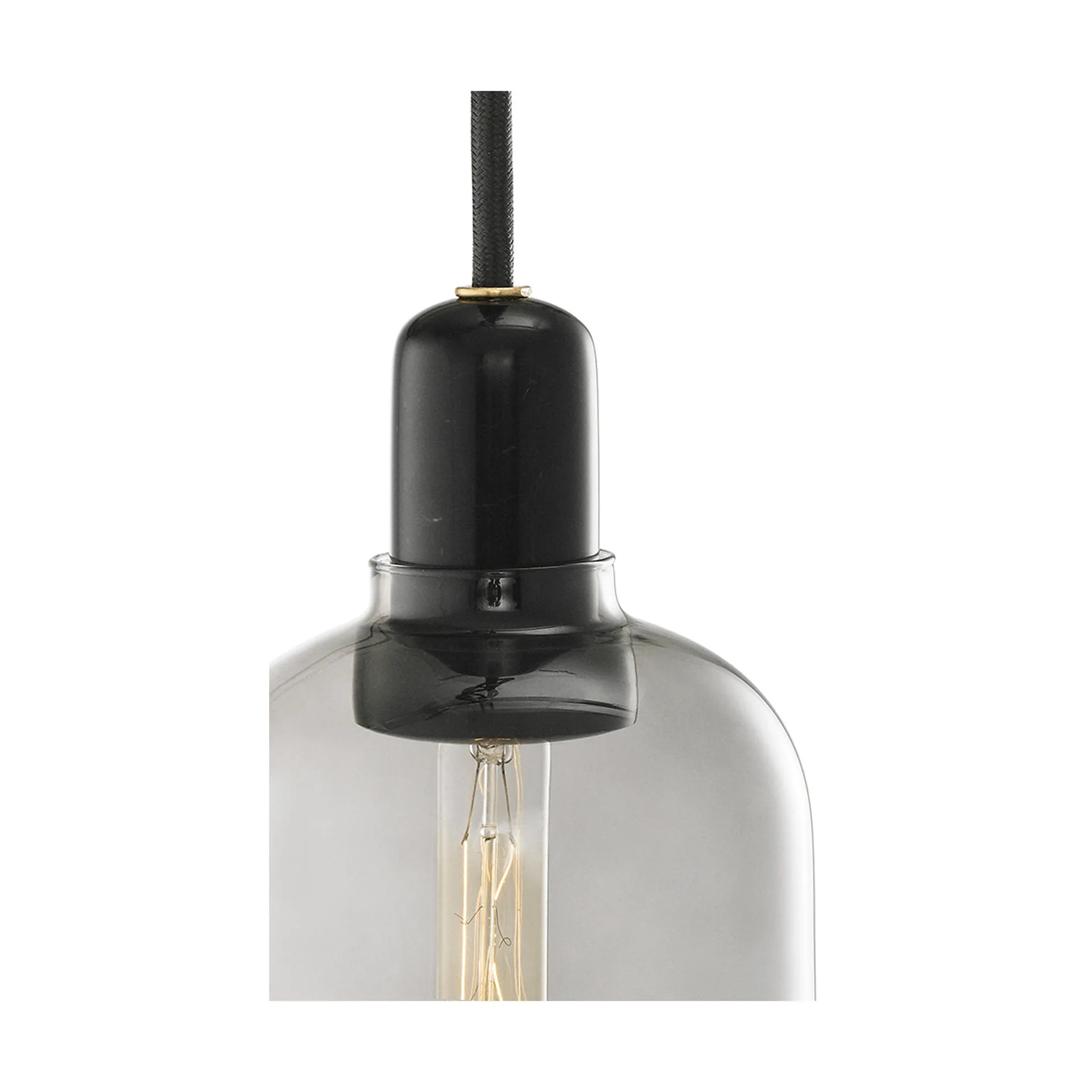 Lampe Amp petite, gris-noir Normann Copenhagen