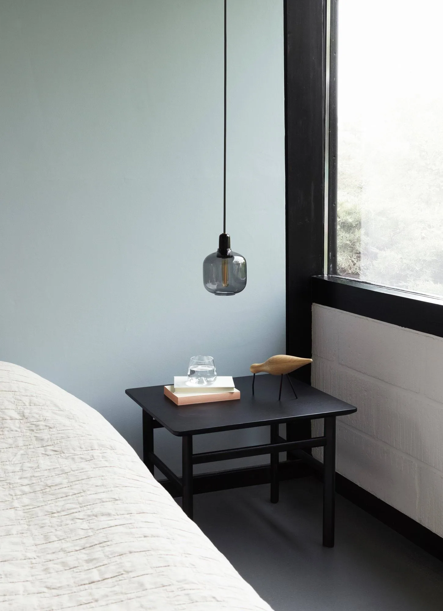 Lampe Amp petite, gris-noir Normann Copenhagen
