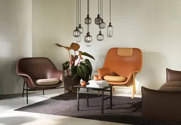 Lampe Amp petite - gris-noir - Normann Copenhagen