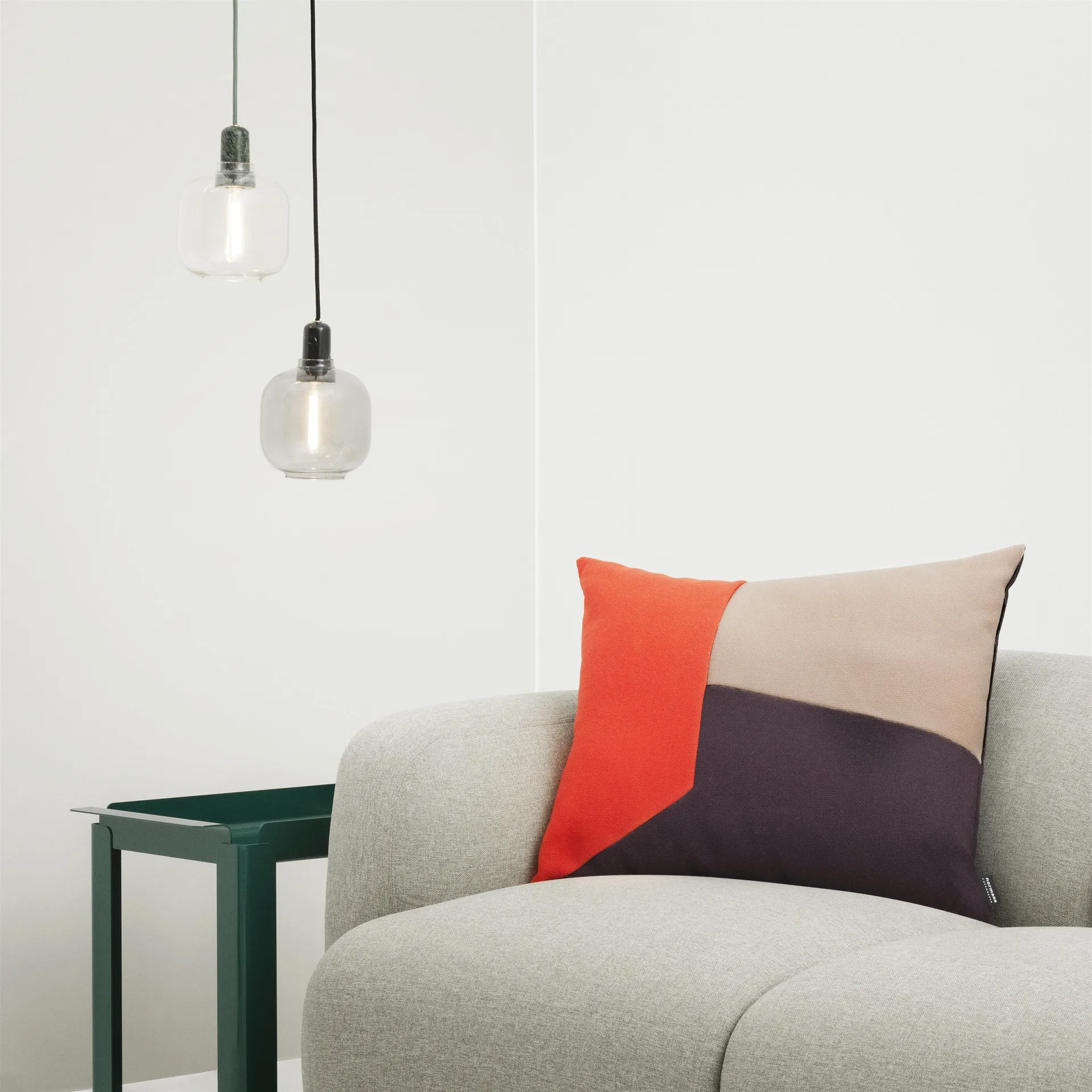 Lampe Amp petite, or-vert Normann Copenhagen