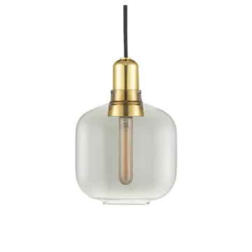 Lampe Amp petite - Smoke-laiton - Normann Copenhagen