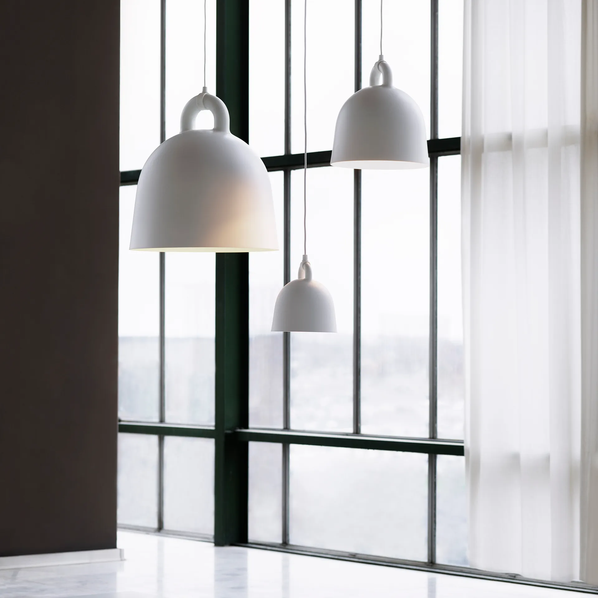 Lampe Bell blanc, Petit Normann Copenhagen