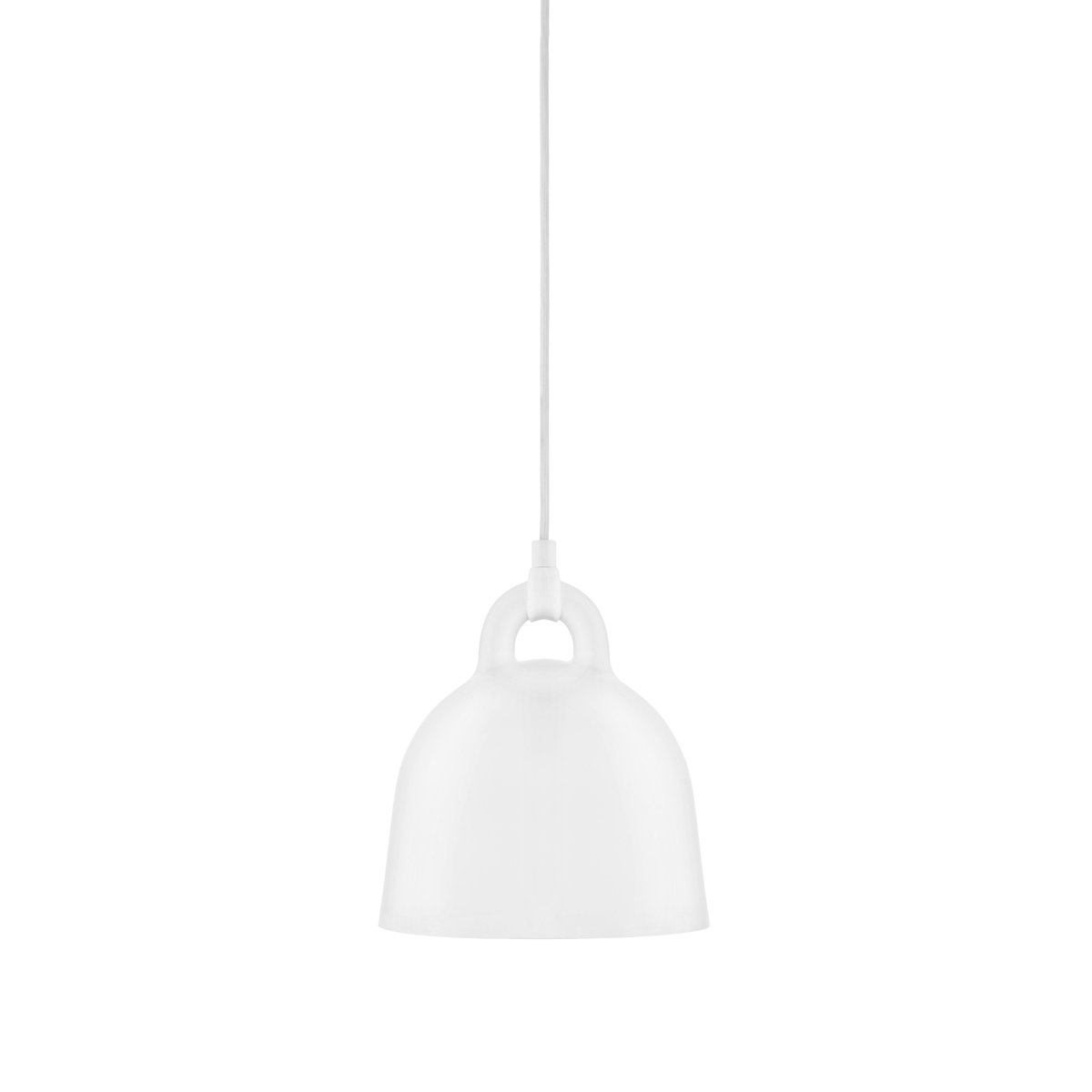 Normann Copenhagen Lampe Bell blanc XS | Design Scandinave | Suspensions & lustres | Blanc