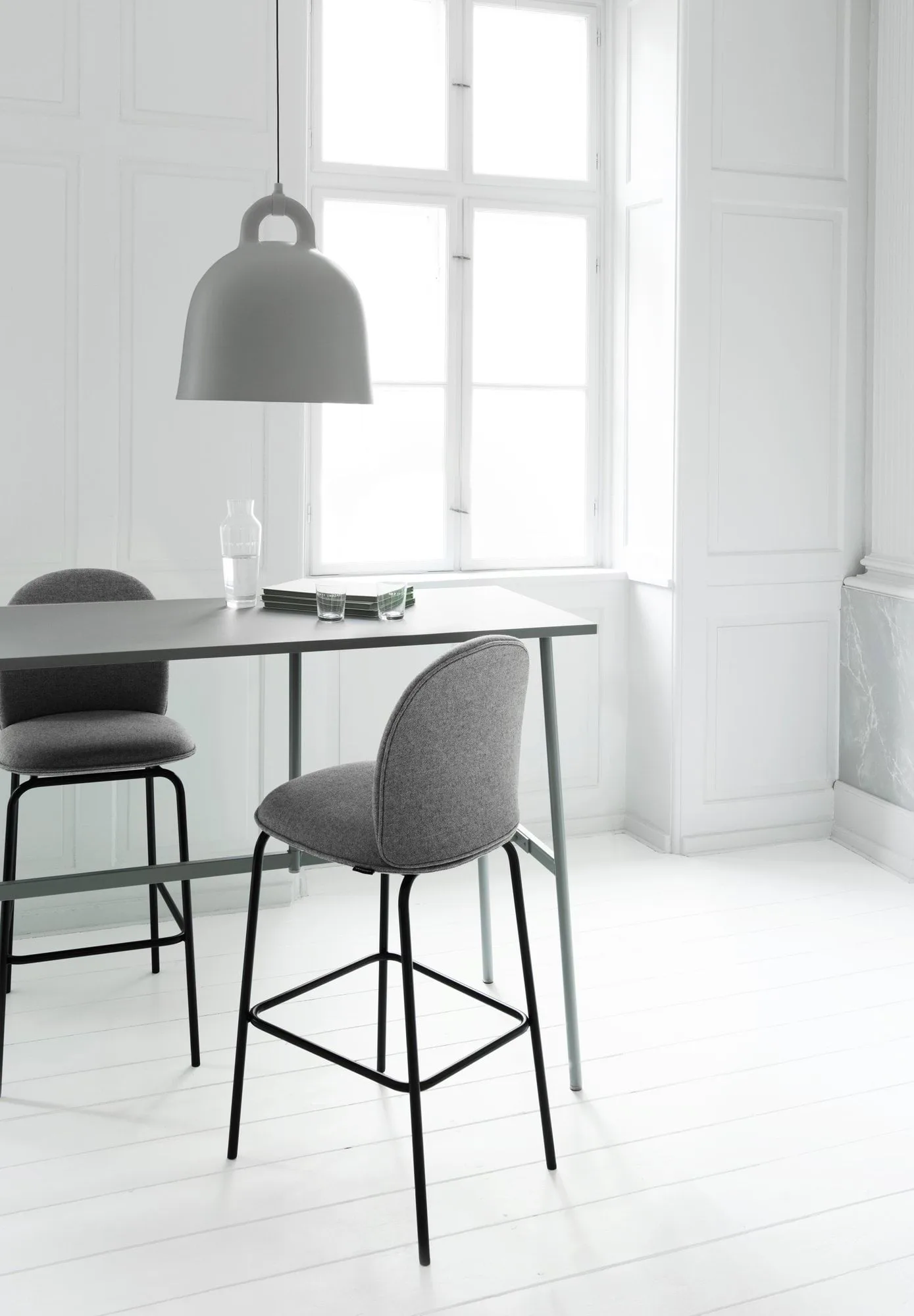 Lampe Bell grise, moyen Normann Copenhagen