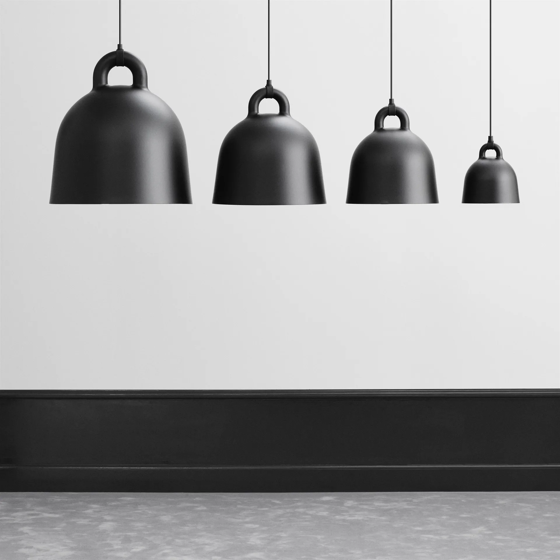 Lampe Bell noire, Extra petit Normann Copenhagen