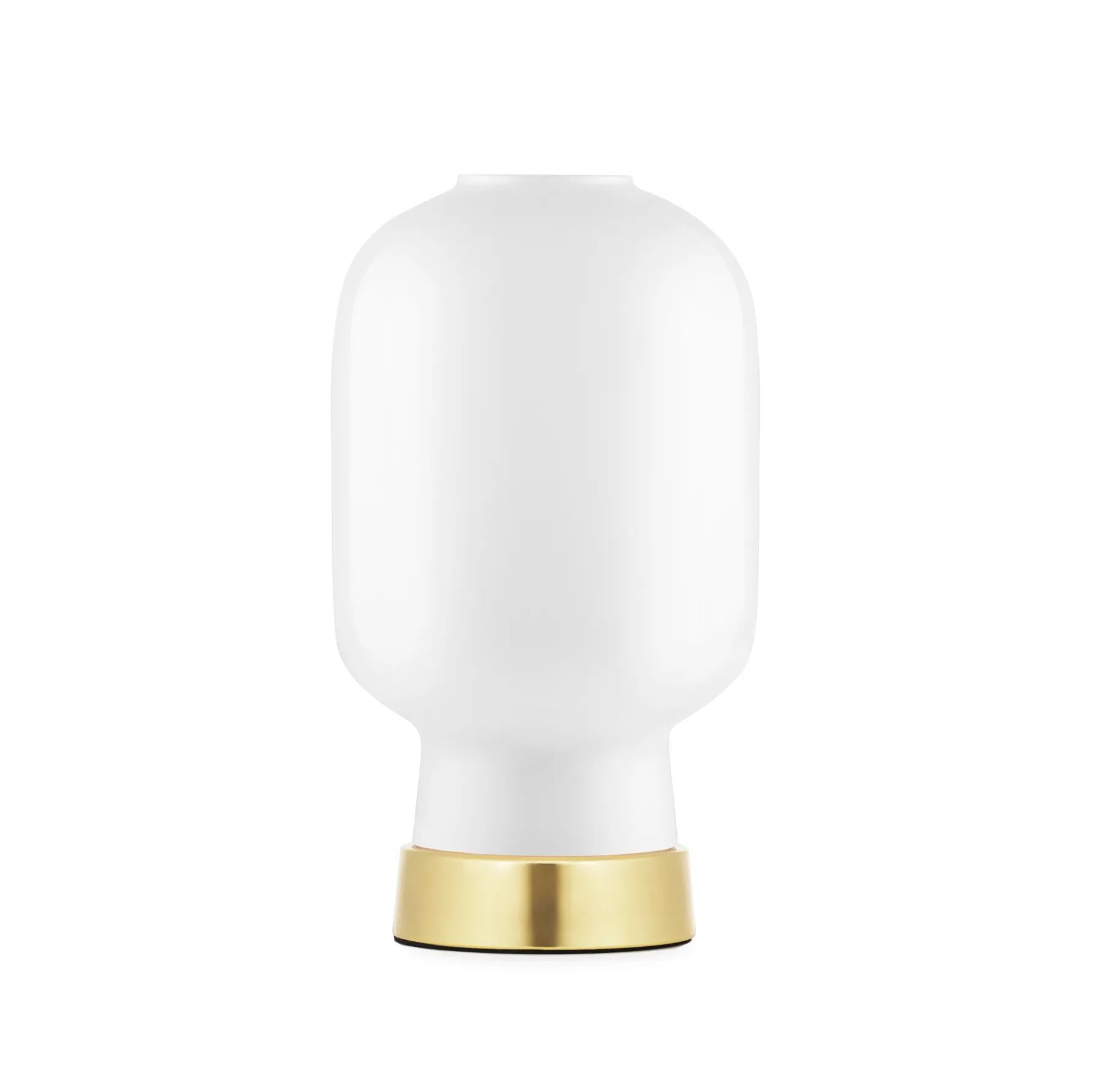 Lampe de table Amp, Blanc-laiton Normann Copenhagen