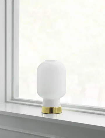 Lampe de table Amp - Blanc-laiton - Normann Copenhagen