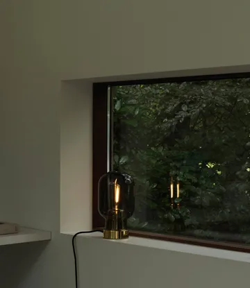 Lampe de table Amp - gris-laiton - Normann Copenhagen