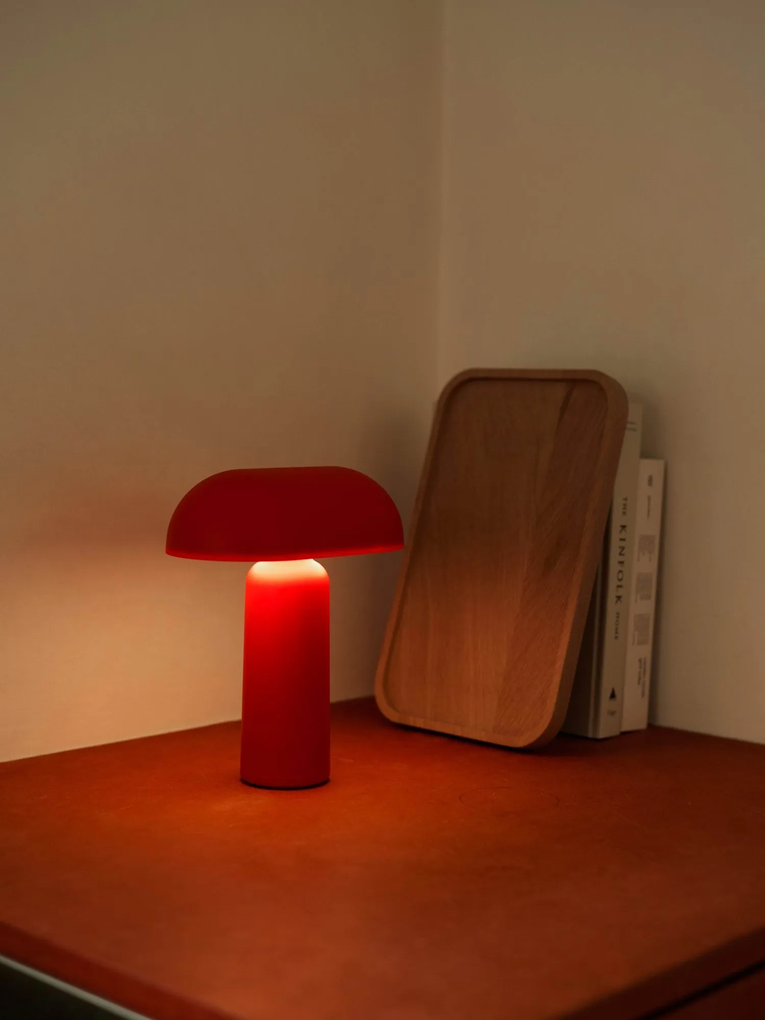 Lampe de table Porta, Bright red Normann Copenhagen