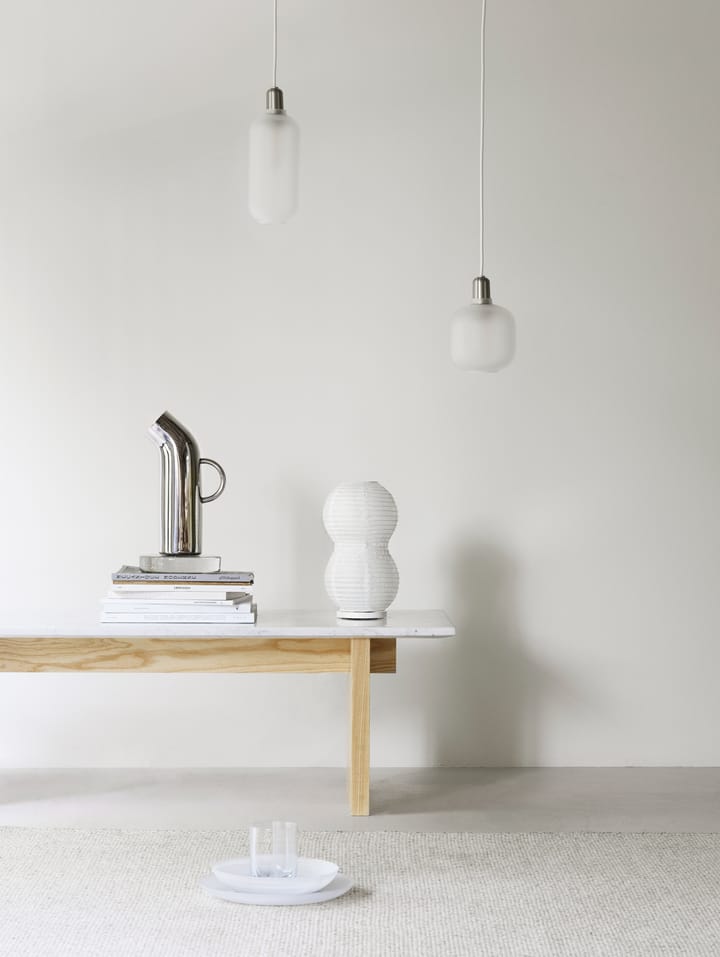 Lampe de table Puff Twist 16x28,5 cm - Blanc - Normann Copenhagen