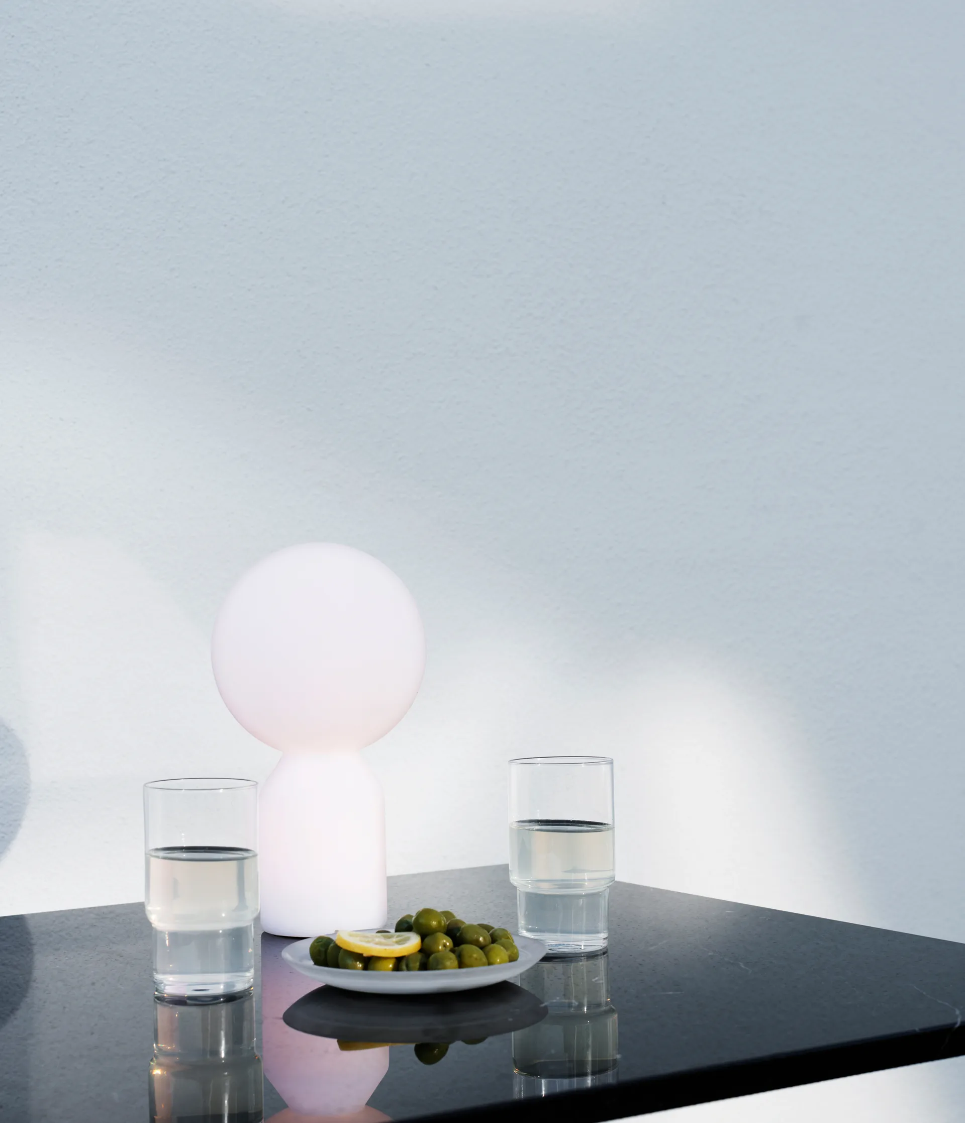 Lampe de table Yo small, White Normann Copenhagen