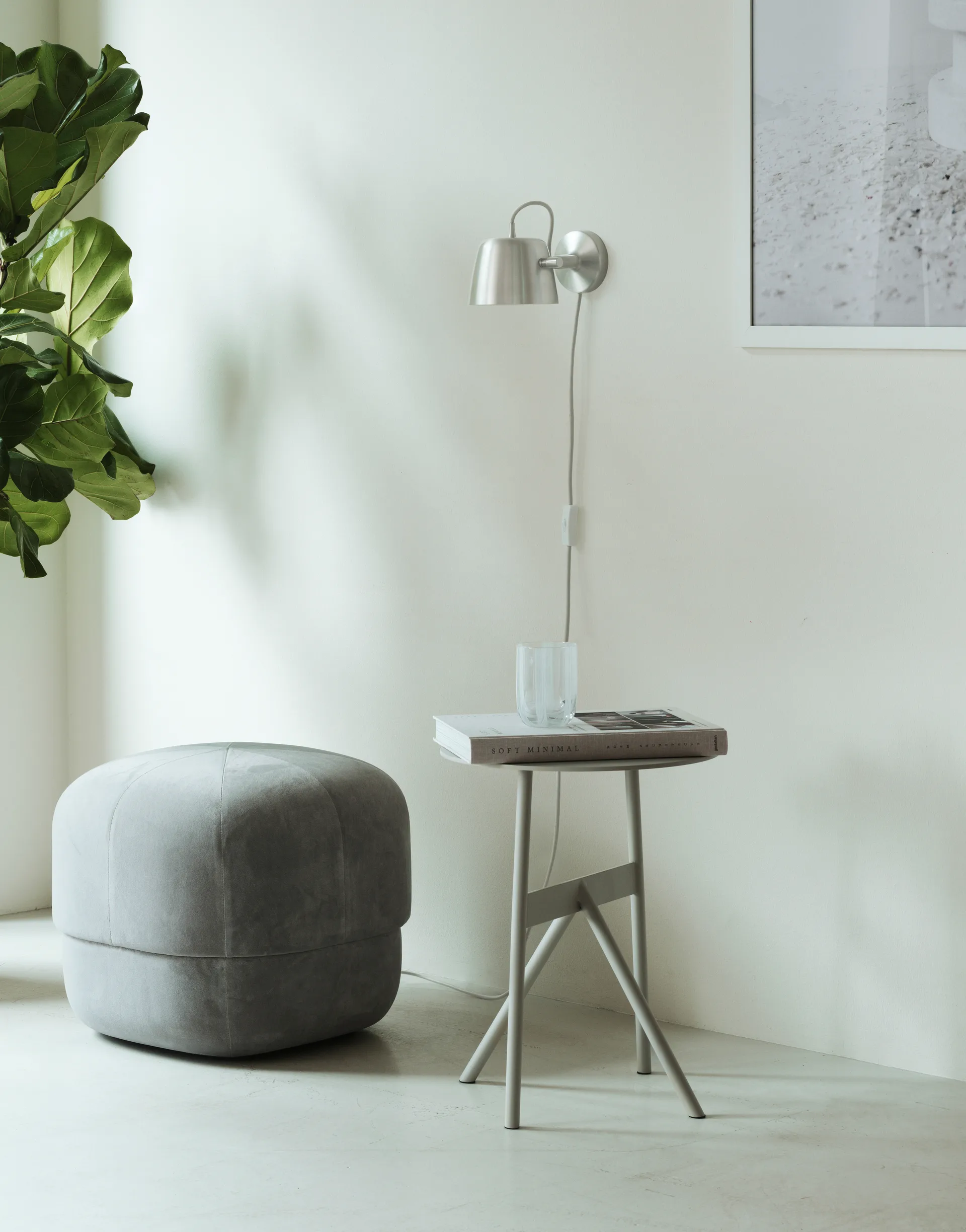 Lampe murale Tub, Aluminum Normann Copenhagen
