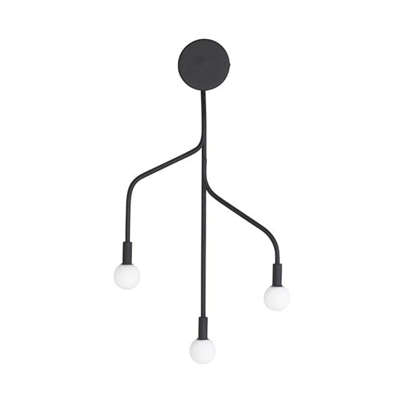 Lampe murale Vekst - Noir - Normann Copenhagen