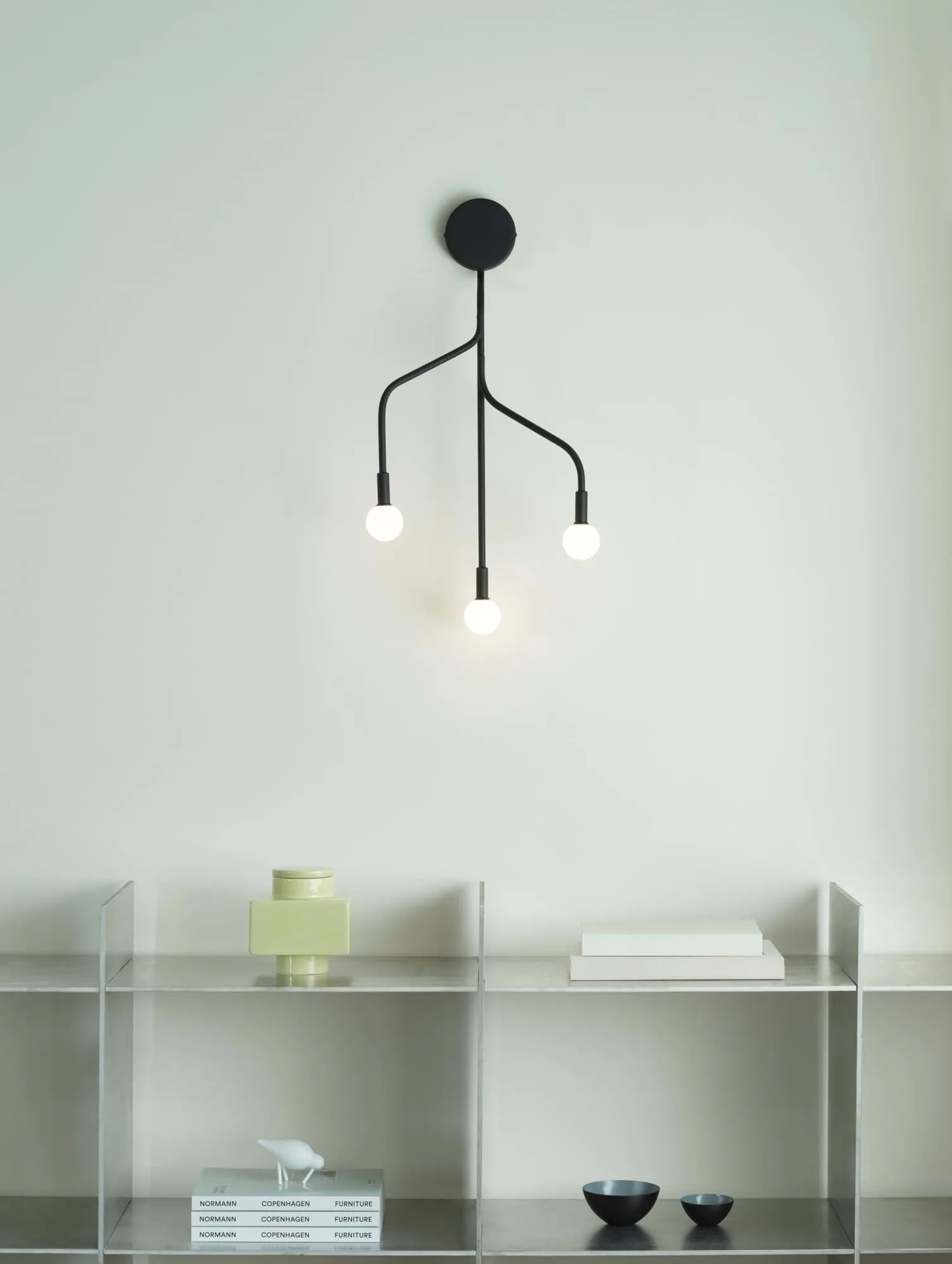 Lampe murale Vekst, Noir Normann Copenhagen