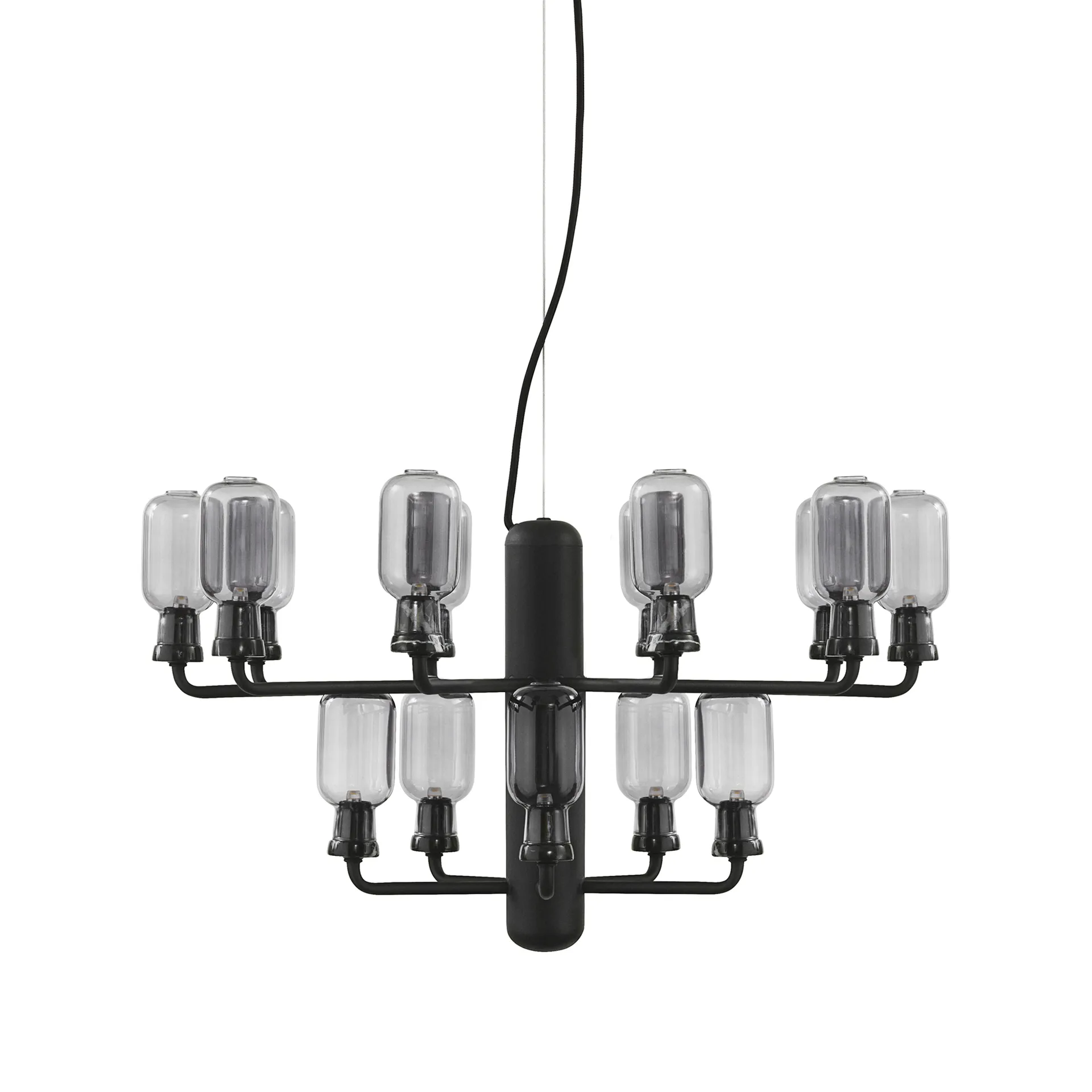 Lustre Amp, gris -noir Normann Copenhagen