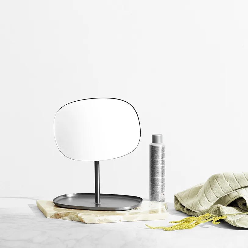 Miroir Flip, Acier mat Normann Copenhagen