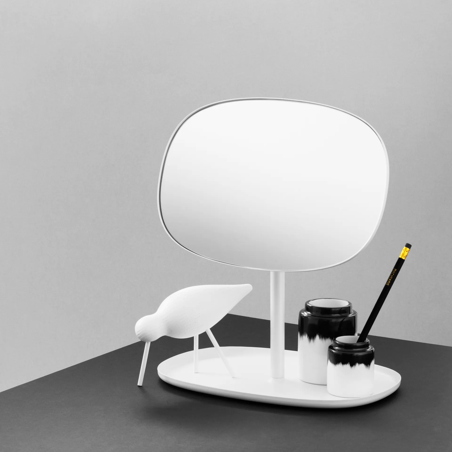 Miroir Flip, blanc Normann Copenhagen