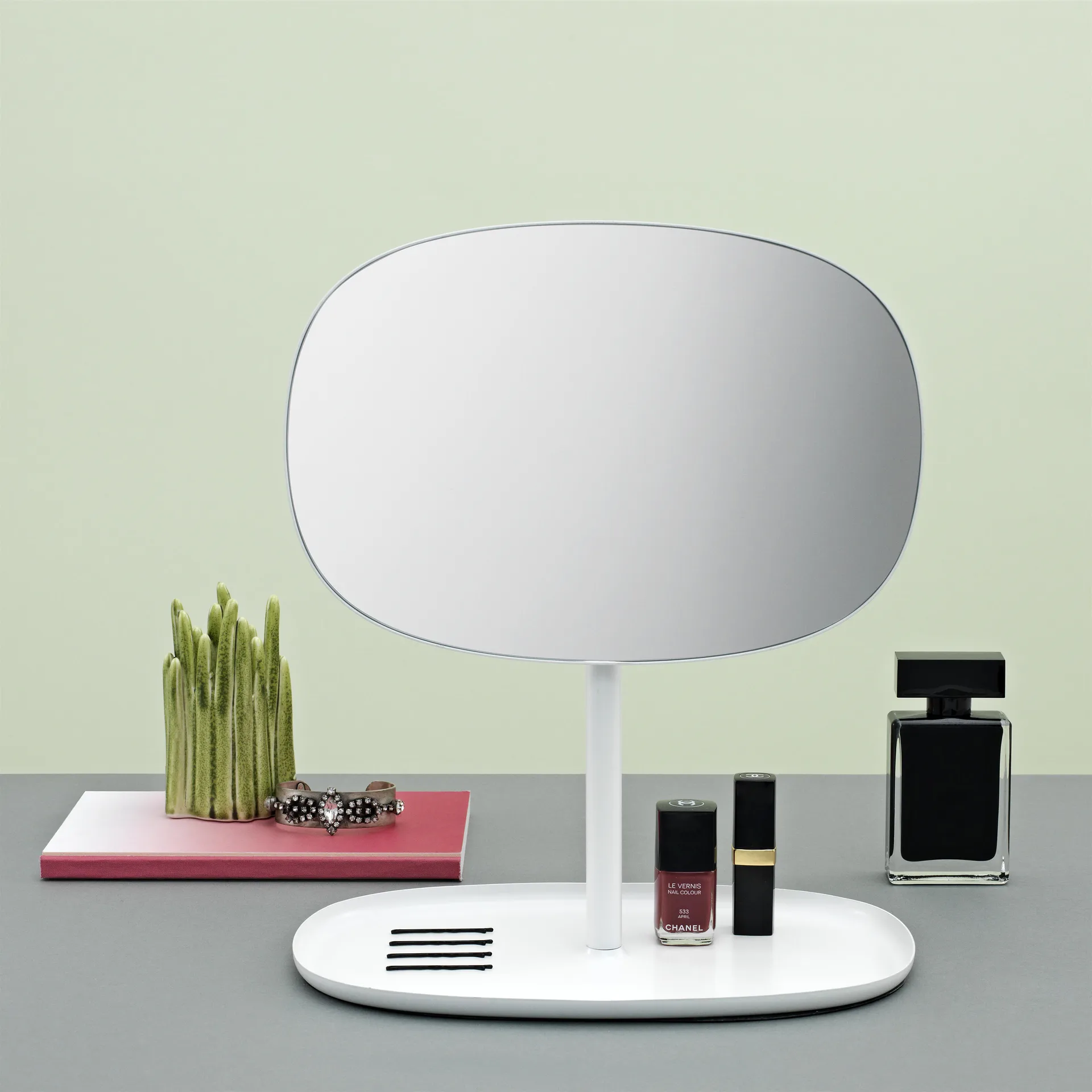 Miroir Flip, blanc Normann Copenhagen