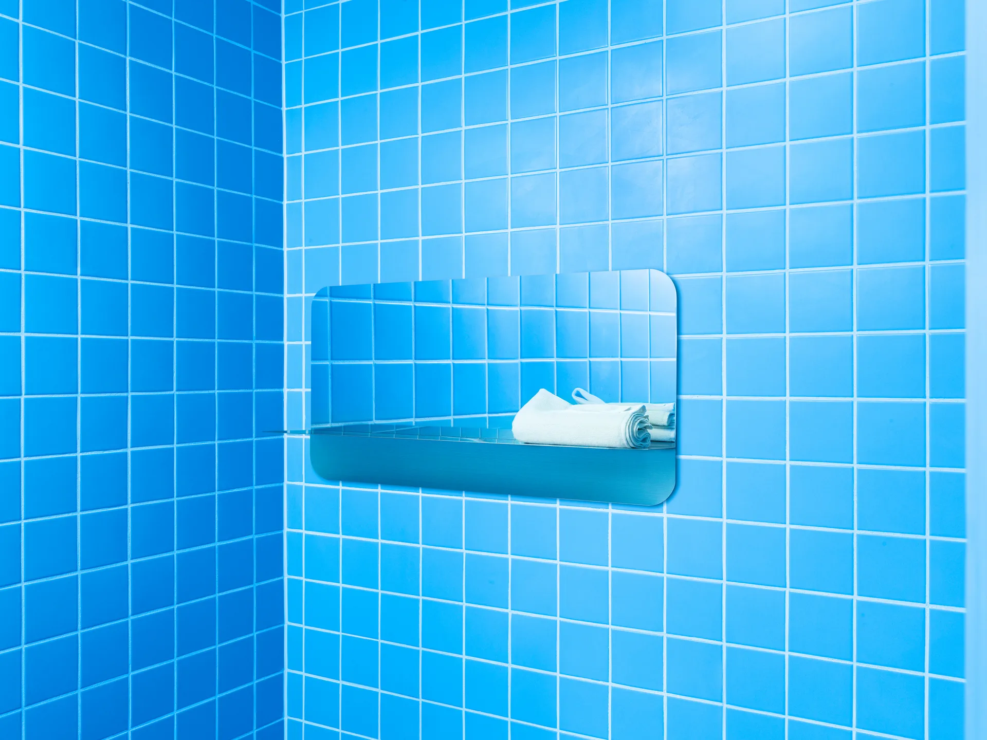 Miroir Horizon horizontal, Acier inoxydable Normann Copenhagen