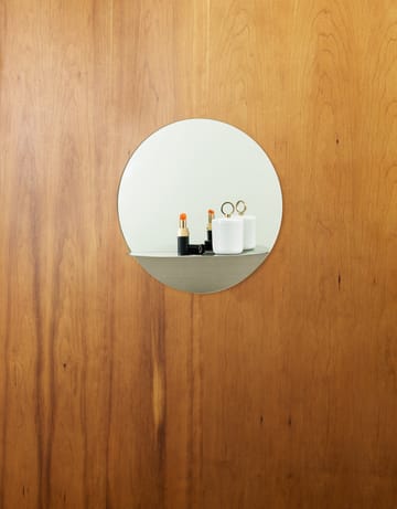 Miroir Horizon rond - Acier inoxydable - Normann Copenhagen