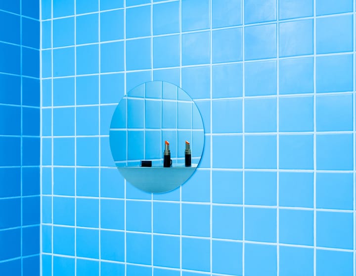 Miroir Horizon rond - Acier inoxydable - Normann Copenhagen