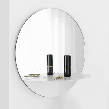 Miroir Horizon rond - blanc - Normann Copenhagen