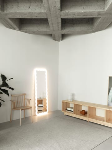 Miroir Illu 160x55 cm - Blanc - Normann Copenhagen