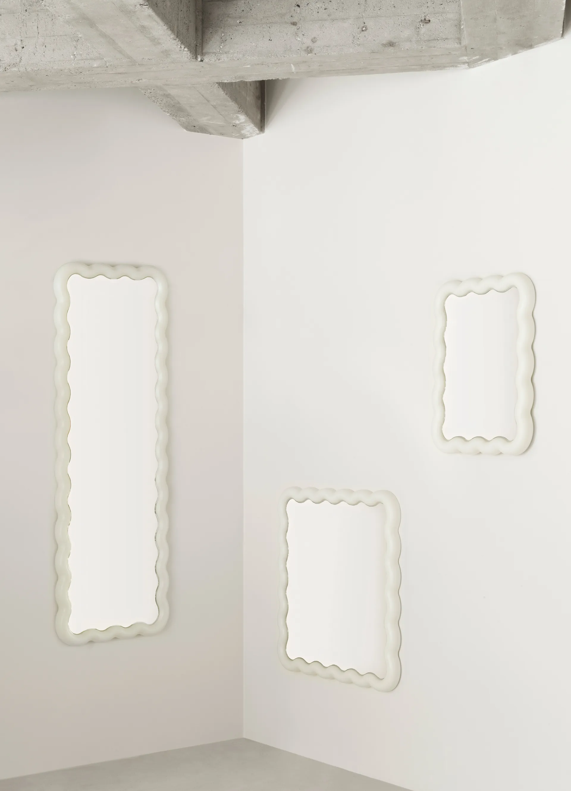 Miroir Illu 65x50 cm, Blanc Normann Copenhagen