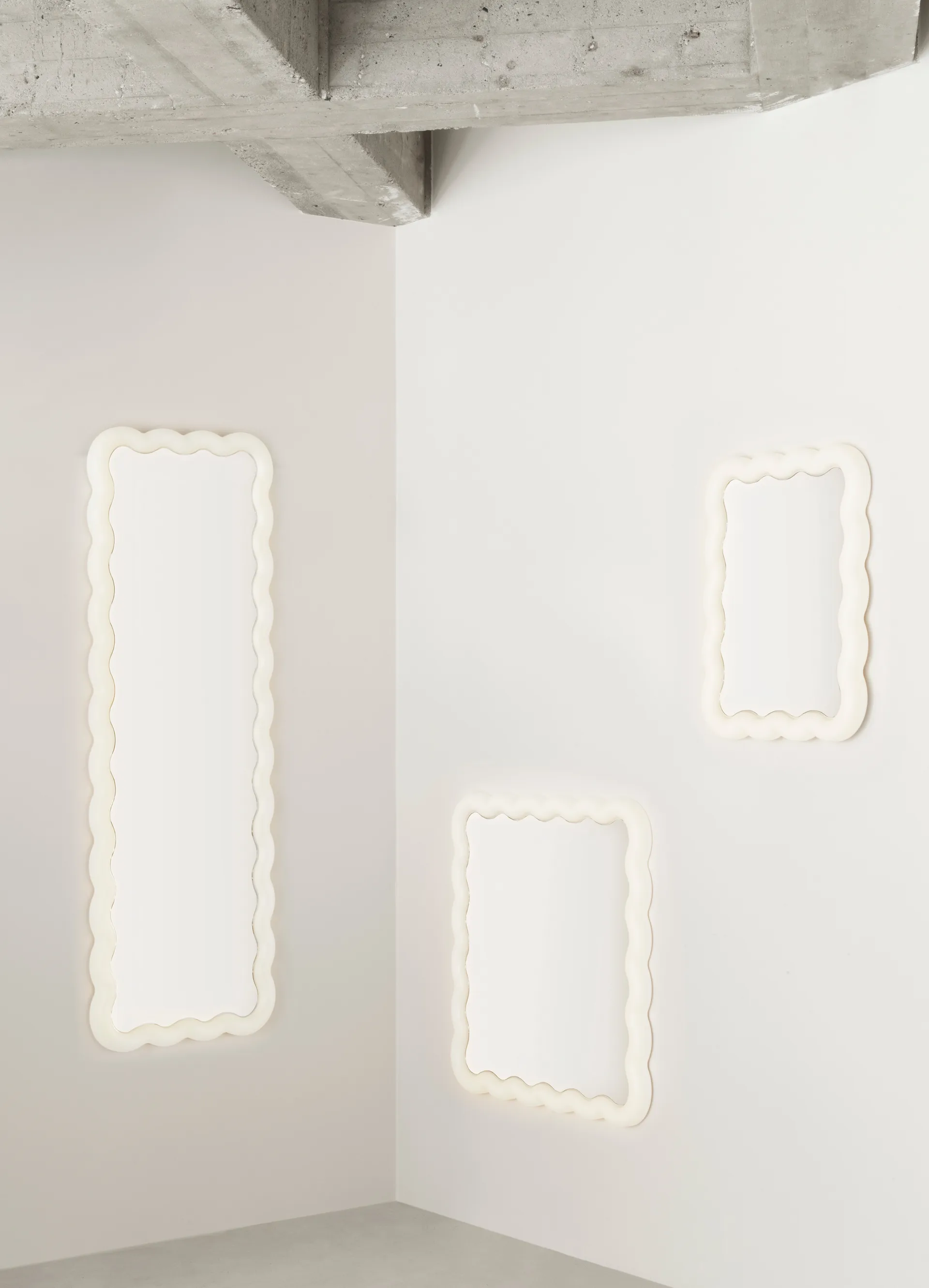 Miroir Illu 65x50 cm, Blanc Normann Copenhagen