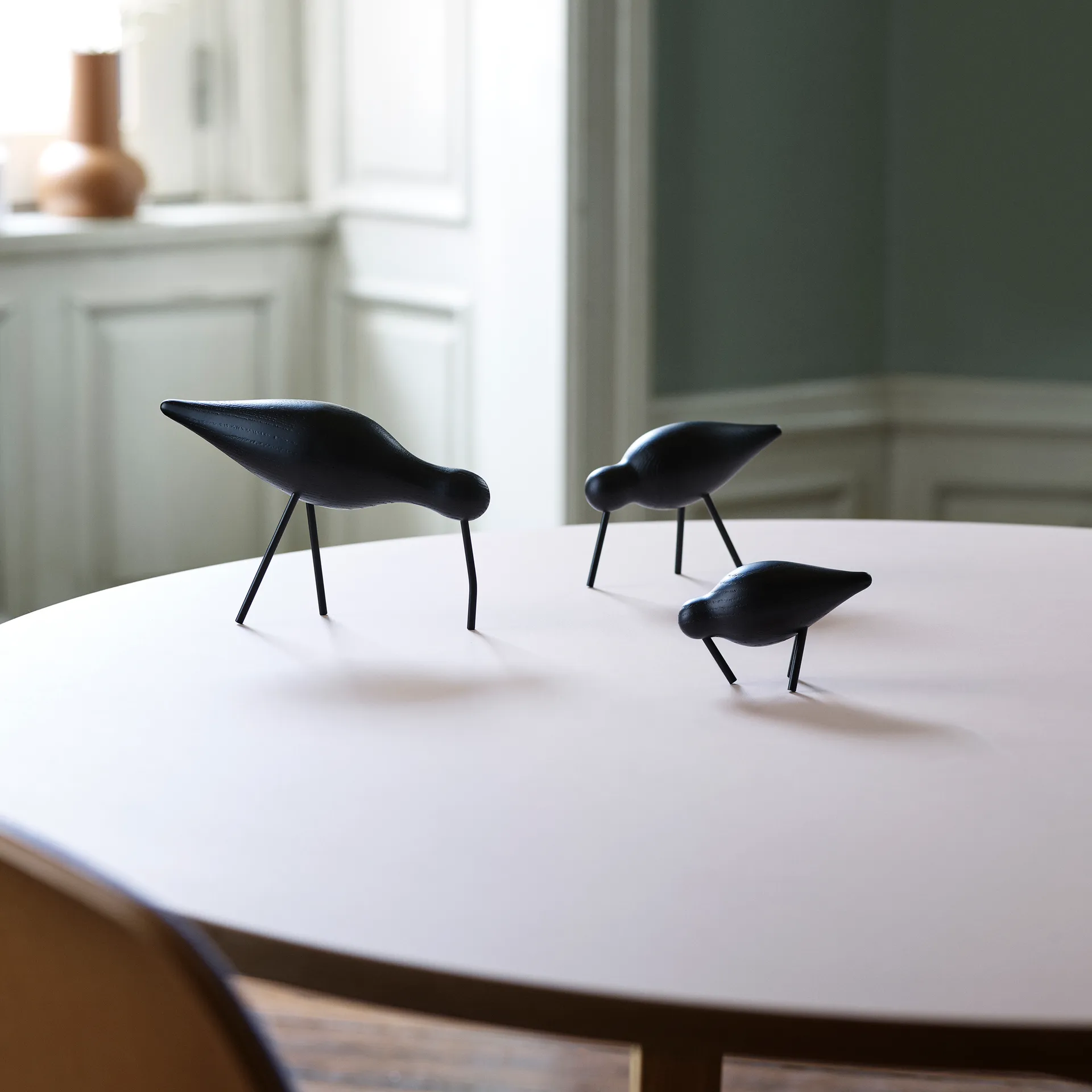 Oiseau marin noir, grand Normann Copenhagen