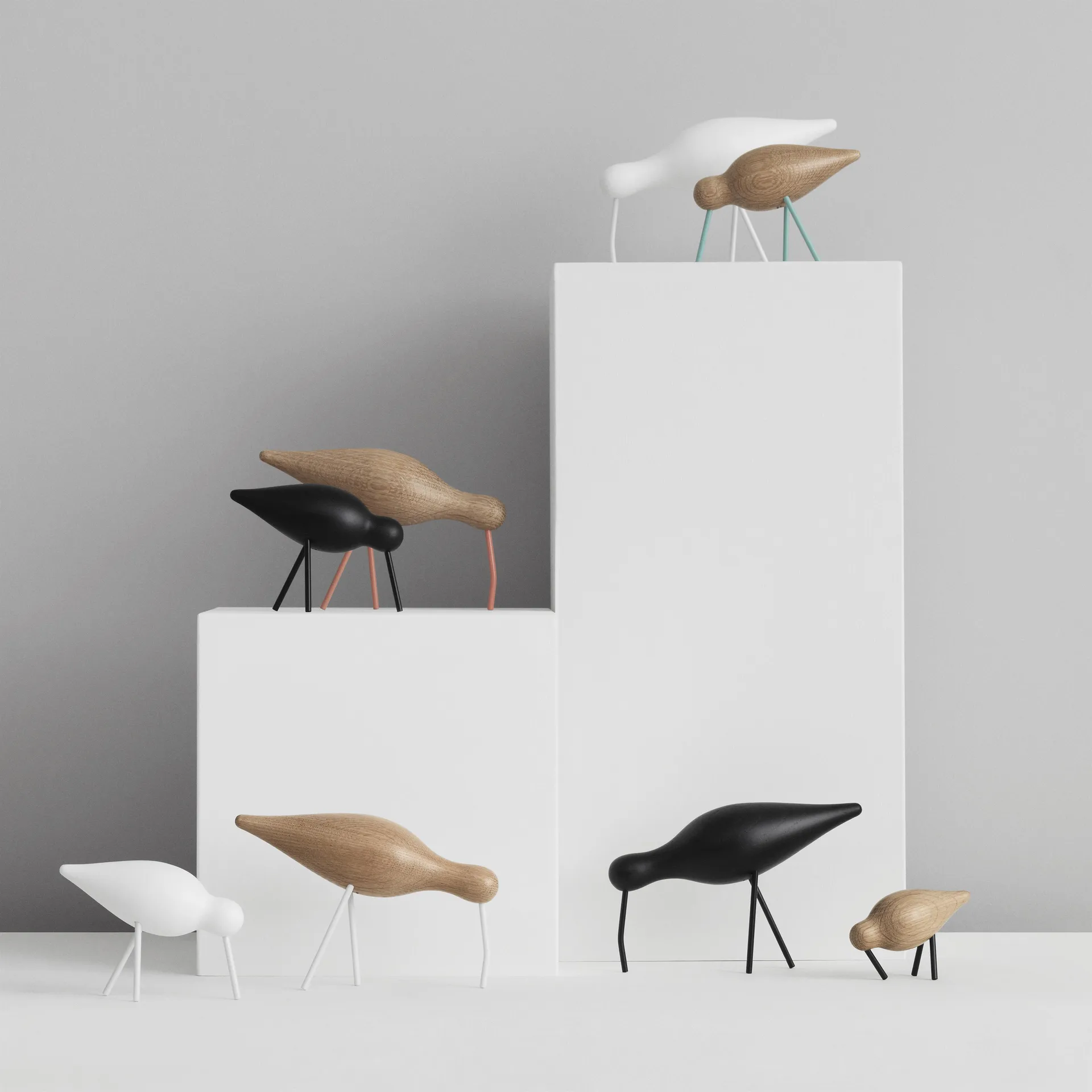 Oiseau marin noir, moyen Normann Copenhagen