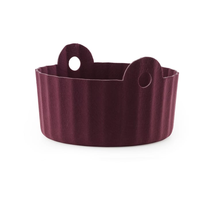 Panier de rangement Colu Basket Ø44 cm - Burgundy - Normann Copenhagen