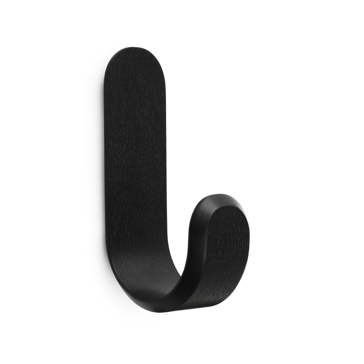 Normann Copenhagen Patère Curve noir | Design Scandinave | Crochets & Portemanteaux muraux | Noir