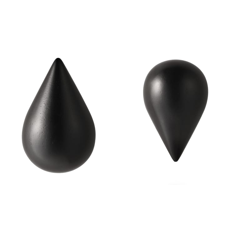 Patère Dropit - noir grand - Normann Copenhagen