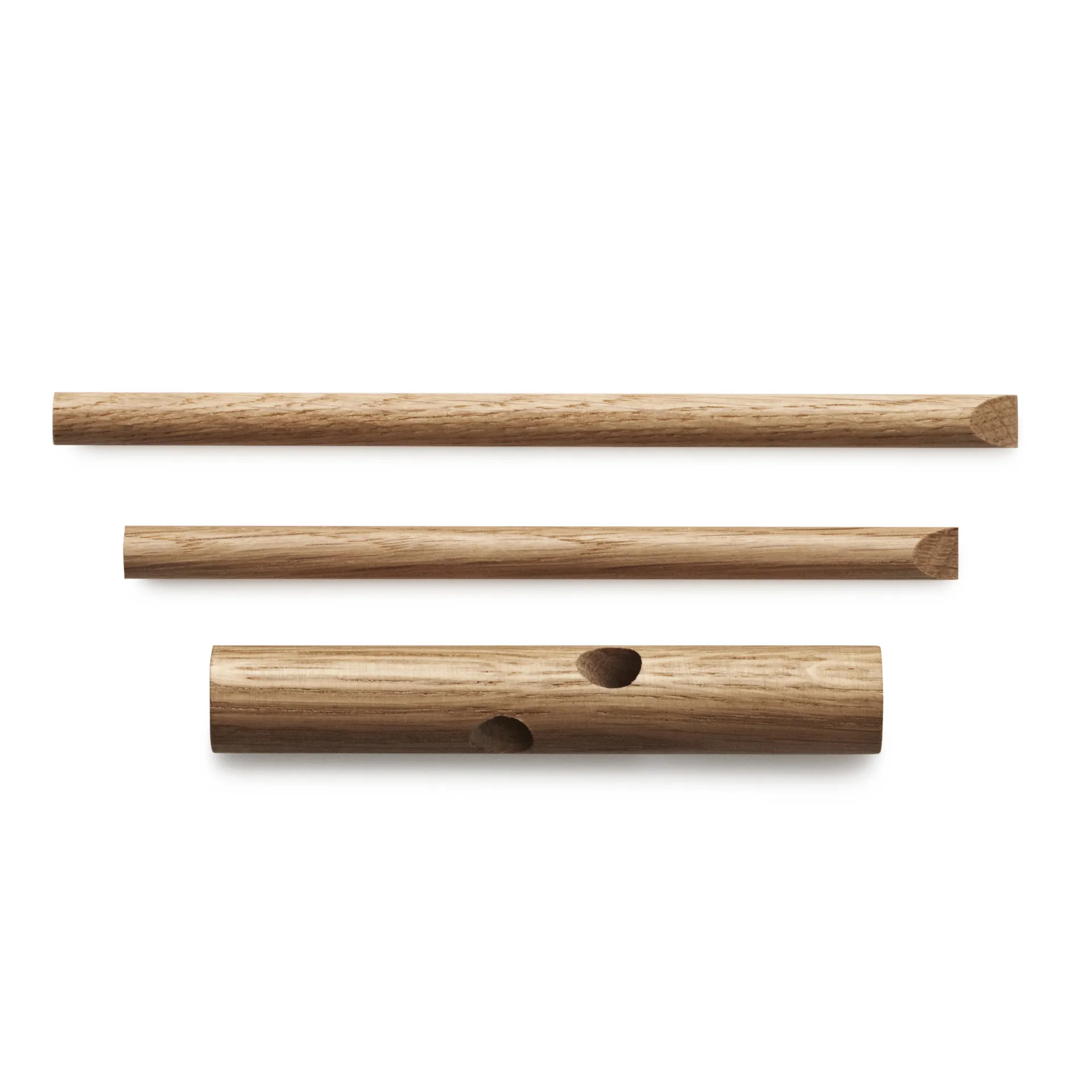 Patère en bois Normann Sticks, neutre lot de 2 Normann Copenhagen